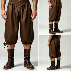 Piraten-Pluderhose – Schnürbundhose in 3 Farben, HERREN