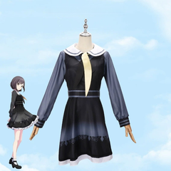 Project Sekai 25-ji Bühnen-Set Cosplay Kostuem Damen Dunkelblau