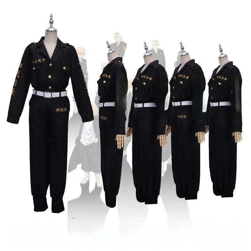 Mikey Tokyo Revengers Gang Uniform Cosplay Kostuem Damen