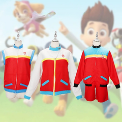 Ryder Leader PAW Patrol Rettungsteam Uniform Cosplay Kostuem Damen
