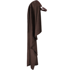 Halbschulter-Umhang mit Gürtel – Steampunk-Cape, UNISEX