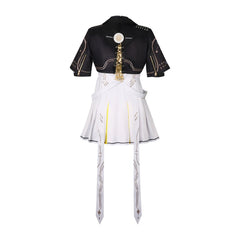 Rover Wuthering Waves Schuluniform Cosplay Kostuem Damen Schwarz Weiß