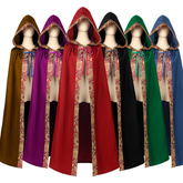 Klerus-Robe – Priestermantel mit Kapuze für Theater & Kostüm, HERREN