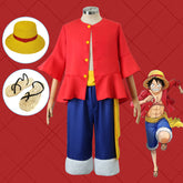 One Piece Luffy Cosplay Costume Set