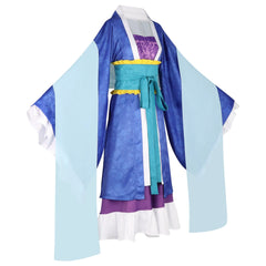 Lady Rifa The Apothecary Diaries Palast-Hanfu Cosplay Kostuem Damen Blau Violett