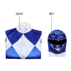 Tricera Ranger Power Rangers Anzug Cosplay Kostuem Damen Blau