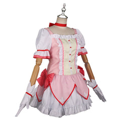Madoka Kaname Puella Magi Madoka Magica Magical-Girl Kleid Cosplay Kostuem Damen