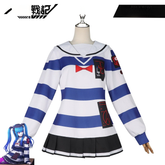 Yami Streifen Centuria Verteidigungsakademie Cosplay Kostuem Damen