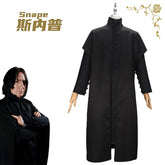 Severus Snape Harry Potter Zaubertrank-Meister Gewand Cosplay Kostuem Damen