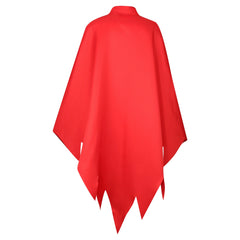 Red Riding Halloween & Mittelalter Roter Umhang Cosplay Kostuem Damen