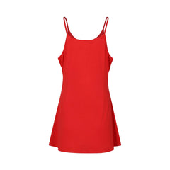 Pandy CN Comics Red Slip Dress Cosplay Kostuem Damen