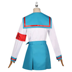 Haruhi Suzumiya Haruhi Suzumiya Blaue Sailor Uniform Cosplay Kostuem Damen