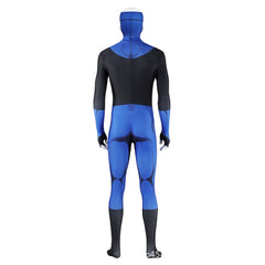 Mark Grayson Invincible Heldenanzug Cosplay Kostuem Damen Blau