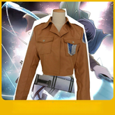 Freiheitsfluegel Jacke Attack on Titan Fluegel-Jacke Set Cosplay Kostuem Damen