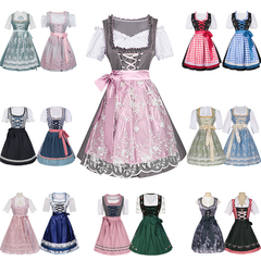 Wiesn-Maiden-Kleid – Farbkontrast-Dirndl-Set, DAMEN