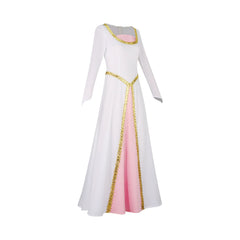 Prinzessin Fiona Shrek Weisses Prinzessinnenkleid Cosplay Kostuem Damen