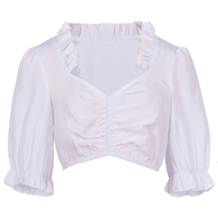 München Jacquard-Dirndl – edles Bierfest Trachtenkleid mit Spitze, DAMEN