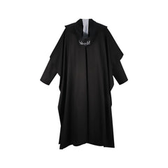 Dark Priest Halloween & Mittelalter Schwarze Kutte Cosplay Kostuem Damen