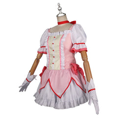 Madoka Kaname Puella Magi Madoka Magica Magical-Girl Kleid Cosplay Kostuem Damen