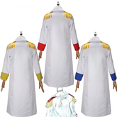 Nami One Piece Komplett-Set Cosplay Kostuem Damen Blau Weiß