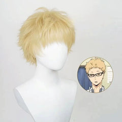Tsukishima Cosplay Peruecke Damen