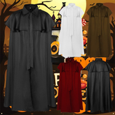 Grim Reaper Umhang – Sensemann Halloween-Cape mit Kapuze, mehrfarbig