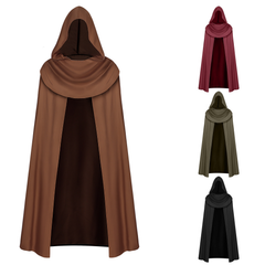 Renaissance-Kapuzenumhang – Cape in 4 Farben für Fest & Bühne, UNISEX