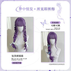 Wavy4 Cosplay Peruecke Damen