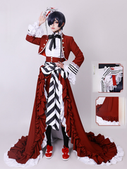 Black Butler Sebastian Michaelis Costume Set