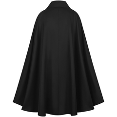 Kurz-Reversumhang – Steampunk Cape kurz für Karneval & Bühne