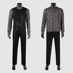 Charlie and the Chocolate Factory Willy Wonka Cosplay Costume Set