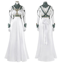 FF7 Final Fantasy VII Rebirth Golden Butterfly Amusement Park Stage Show Heroine Cosplay Costume Full Dresses