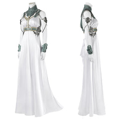 FF7 Final Fantasy VII Rebirth Golden Butterfly Amusement Park Stage Show Heroine Cosplay Costume Full Dresses