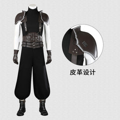 FF7 Final Fantasy VII: Rebirth Zack Fair Cosplay Costume Full Set