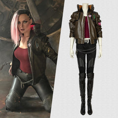 Game Cyberpunk 2077 Judy Alvarez Cosplay Costume Complete Set