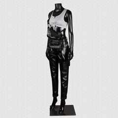 Game Cyberpunk 2077 Judy Cosplay Costume Full Set Strap Pants Vest Gaming Clothes