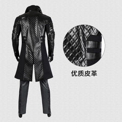Game Cyberpunk 2077 Phantom Liberty Solomon Reed Cosplay Costume Full Set