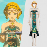 Game The Legend of Zelda - Tears of the Kingdom: Princess Zelda Cosplay Costume Dress Set