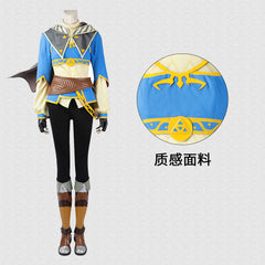 Game The Legend of Zelda - Tears of the Kingdom: Princess Zelda Cosplay Outfit Play with the Same Costume