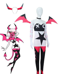 Hazbin Hotel Veronica Meday Cosplay Costume Set