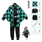 Demon Slayer Kamado Tanjiro Cosplay Costume Set