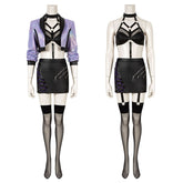 League of Legends LOL Evelynn KDA Cosplay Song Performance Costume Set
