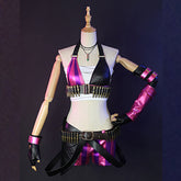 LOL League of Legends Jinx Silk Storming Loli Cosplay Clothing Game Anime Costumes Full Set