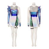 LOL League of Legends S10 Hit Song Costume KDA Women's Group LOL Ahri Cosplay Costume Complete Set
