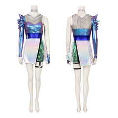 LOL League of Legends S10 Hit Song Costume KDA Women's Group LOL Ahri Cosplay Costume Complete Set