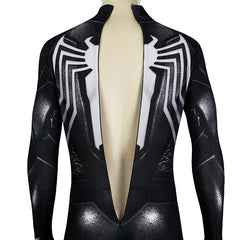 Marvel Spider-Man 2 Venom Cosplay Suit Printed Tights Headwear Suit Superhero Costume Male