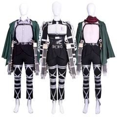 Attack on Titan Shingeki no Kyojin Mikasa Ackerman Costume Set