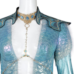 Baldur's Gate 3 Mother of Waves Cosplay Gown Costume Set
