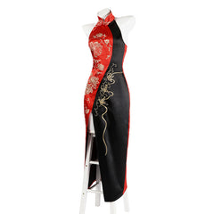 Resident Evil 4 Remake Ada Wong Cosplay Costume Complete Set Chinese Cheongsam