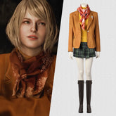 Resident Evil 4 Remake Ashley Graham Cosplay Costume Full Set